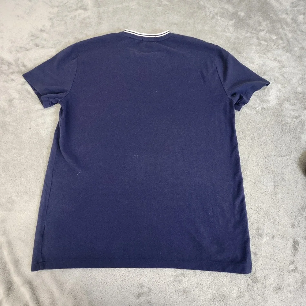 Polo Ralph‎ Lauren Shirt Mens Large Blue Custom Slim Fit Casual Preppy